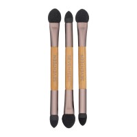 Seventeen Eyes Sponge Applicators 3pcs Bamboo Handle